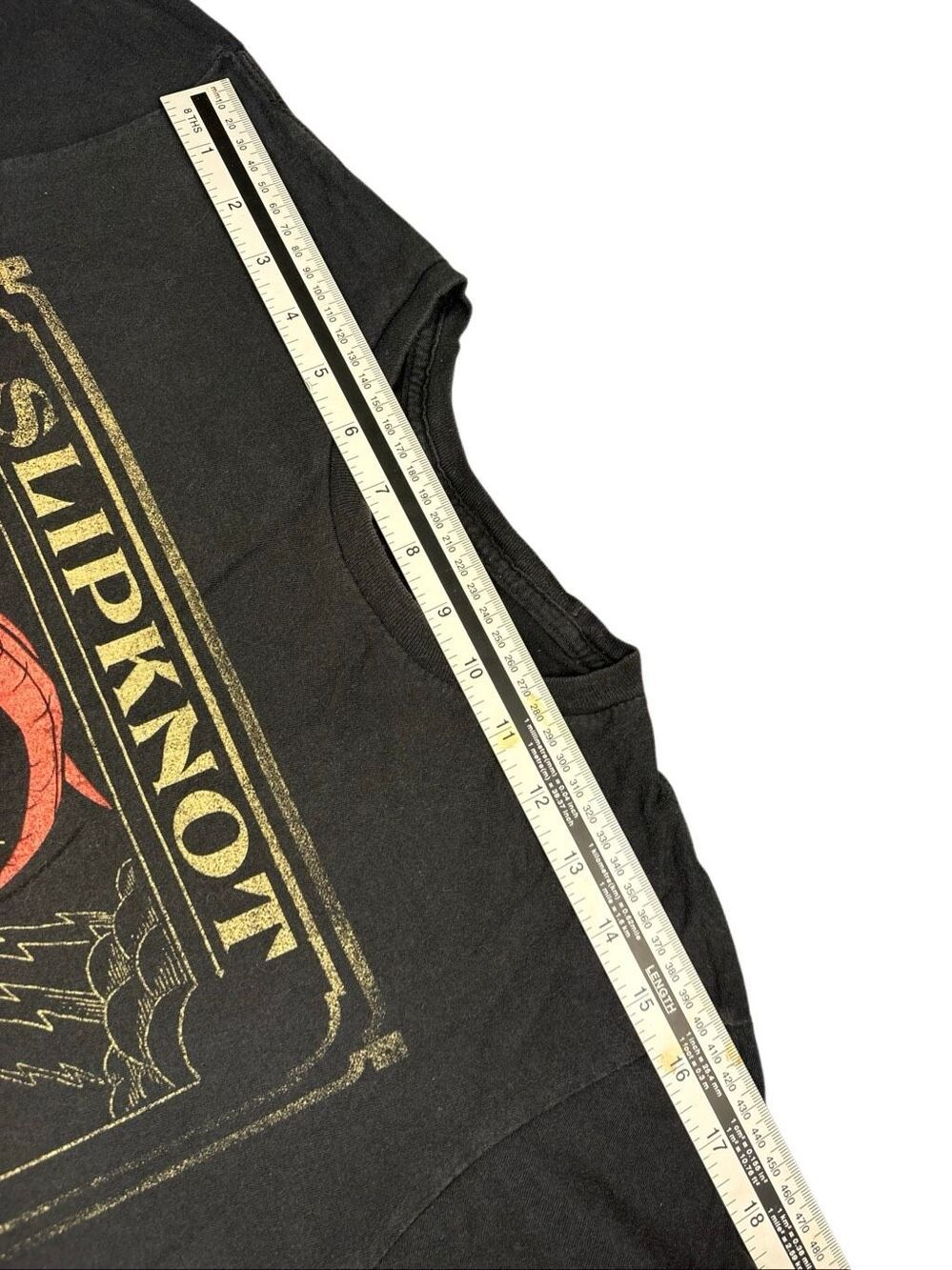 Slipknot The Gray Chapter Goat Graphic Band T Shirt Black 2015 Official Licensed - Picture 7 of 8